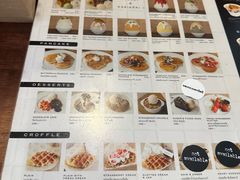 菜单-After You Dessert Cafe(CENTRALWORLD)