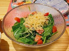 获奖的菠菜培根沙拉-有喜屋·日料·居酒屋(旭辉广场店)