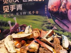 -饱嗝·小炒云南菜·见手青乌鸡汤锅(来凤街国创园店)