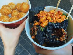 黑色经典臭豆腐-黑色经典臭豆腐·湖南特产(坡子街店)