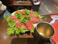 香菜牛肉-萍姐火锅·公路夜市(南京新街口店)