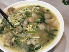 虾仁片儿川-二扁私房面馆(崂山路店)