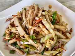 鸡蛋肉丝炒年糕-嵊州小吃(萧山街店)