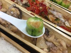 -胡须哥网红竹筒菜