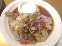 白切清远农家鸡-百年恒益烧腊海鲜酒家·非遗传承(广州黄埔店)