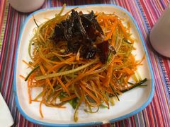 鸡枞菌素菜丝-香巴拉云南餐厅(华莱坞店)