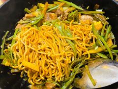 精选肋排焖面-金豆角砂锅焖面(安贞店)