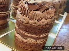 巧克力奶冻小蛋糕-小鱼泡芙