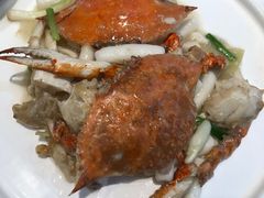 梭子蟹炒年糕-乾隆美食·本帮菜(黄河路店)