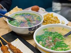 藤椒鸡肉串-西部马华清真兰州牛肉面·烧烤夜市(广渠门店)
