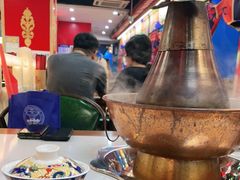 大堂-津门老羊家·铜锅涮羊肉·烧烤(科技园店)