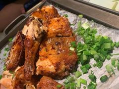 绿茶葱香烤鸡烤肉合拼-绿茶餐厅(深南广场万科店)