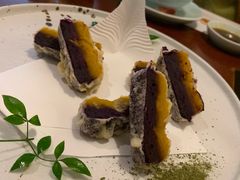 双色番薯天妇罗-蟹田居·活蟹料理(东城店)