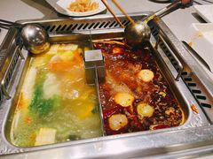 牛油麻辣锅底-海底捞火锅(南山京基百纳店)