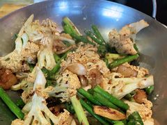 干锅有机花菜-吕氏疙瘩汤·私家菜馆(慈云寺店)