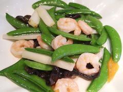 蜜豆山药炒虾仁-局气 烤鸭·北京菜(光华路店)