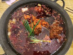 牛油红汤锅-刁姐火锅(五小区店)