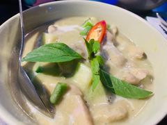 中部绿咖喱鸡肉-帕蓝·暹罗料理(曲阳店)