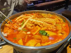 部队年糕澳洲肥牛火锅-花腰餐吧Bistro烧烤 傣味(传媒大学店)