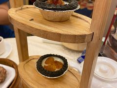 竹炭桃胶蛋挞-顺德人家食府(黄金广场店)