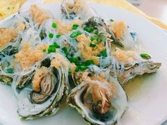 蒜蓉蒸生蚝-明记海鲜美食老字号(明记总店)