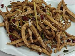 干煸鱿鱼-庆山饭店·海鲜饺子家常菜(北戴河黑石路店)