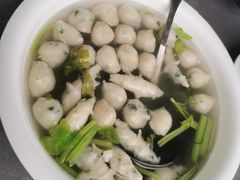 手打鱼丸汤-阿弟特色海鲜餐厅·大排档(平潭店)