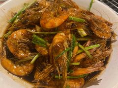 油爆基围虾-老头儿油爆虾·知味杭州(爱琴海购物中心)