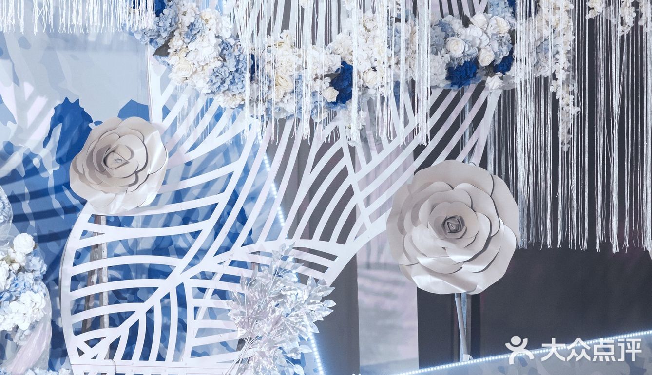 性价比超高的蓝色治愈婚礼✨｜天津婚礼