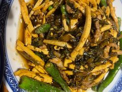 抱腌菜炒笋-兰边碗(鼓楼店)