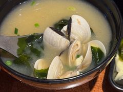 蛤蜊豆腐味噌汤-天妇罗内顺田(罗湖店)