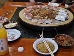 -老姐石板烧烤+铜炭火锅(总店)