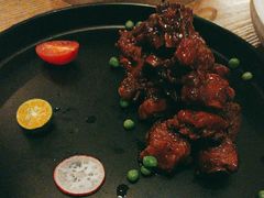 话梅焗仔排-日出青木·杭帮菜名店