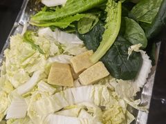 蔬菜拼盘-原柳滩高台阶涮羊肉