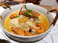 膏蟹拌面-十面欢腾·海鲜面·台式Bistro(长乐路店)
