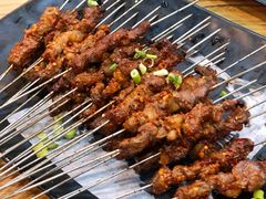 肉筋-长青菠菜面·烧烤