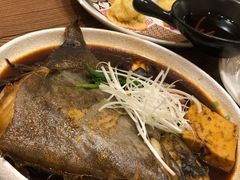 煮鲽鱼头-红叶日料·放题·海胆·定食(星海店)