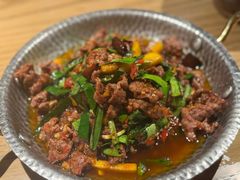 柠檬香草芒果炒黄牛肉-茄子恰恰·新云南小炒(坪山益田店)