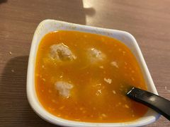 番茄丸子汤-老家猪肝面(石油路店)