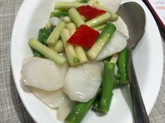 鲜百合芦笋炒山药-潮府馆·非遗潮州菜·世纪公园(新国际博览中心店)