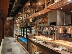 自助取餐区-韩京炭火烤肉自助料理(柯桥万达店)