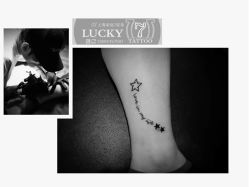-幸运7纹身刺青Lucky7tattoo
