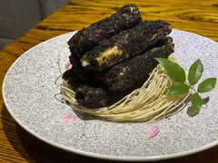 芥香芝士鲜虾盒子-HOME餐厅粤菜 融合菜