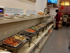 自助取餐区-鹈鹕素食餐厅自助餐部(正阳街店)