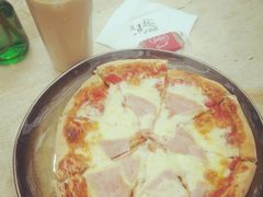 火腿pizza-北马山庄植趣咖啡
