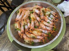 蒜蓉开边蒸虾-贞姨美食·老字号海鲜大排档