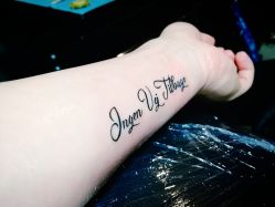 文字-周忆刺青原创设计定制