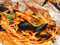 海鲜意面-威克特披萨汉堡