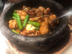 石锅杭椒牛蛙-桂满陇-十里风荷(合生汇店)