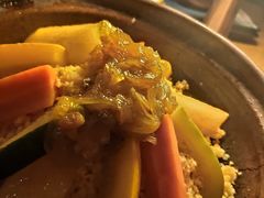鸡肉couscous-Tajine Moroccan塔金摩洛哥中东餐厅
